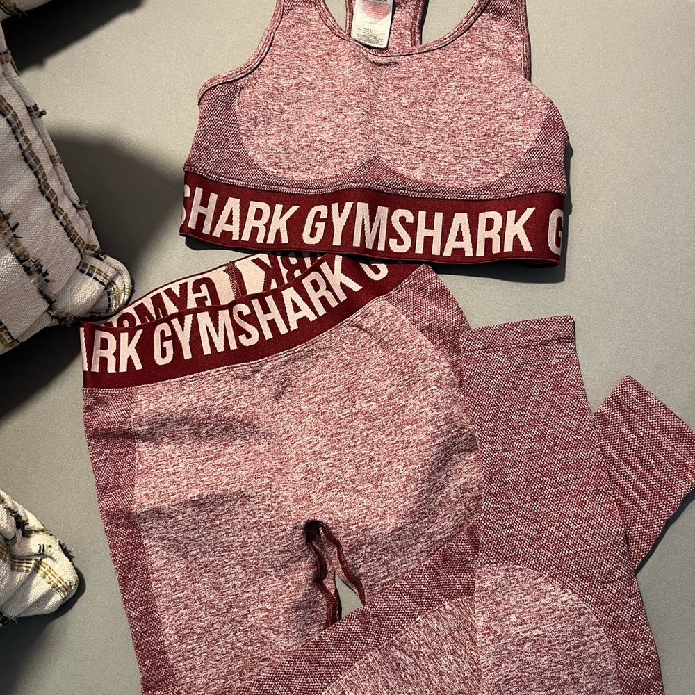 Gymshark Maroon Seamless Tank Top